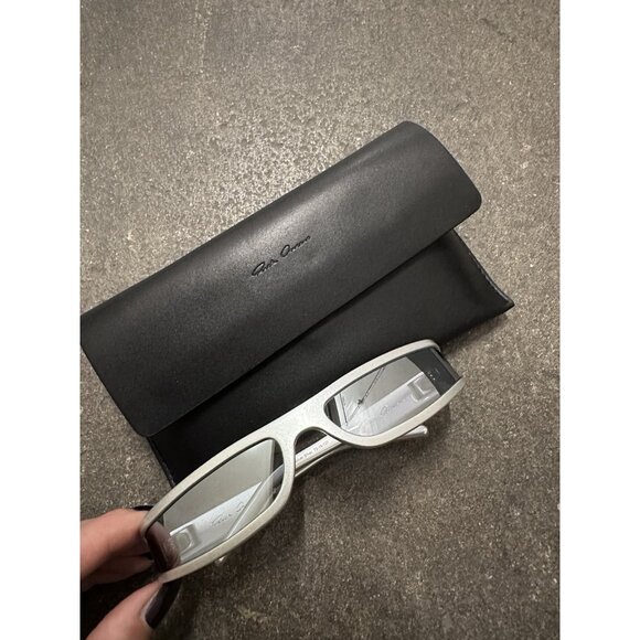 Rick Owens Fog Sunglasses in Silver & Silver - Picture 7 of 11